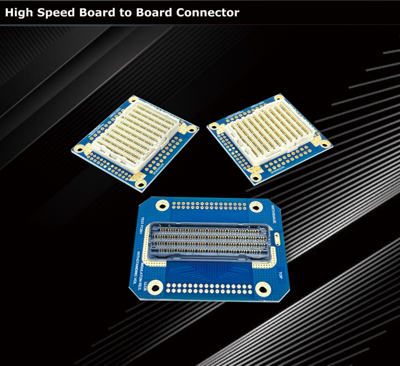 High Speed Board to Board Connector - With-wave