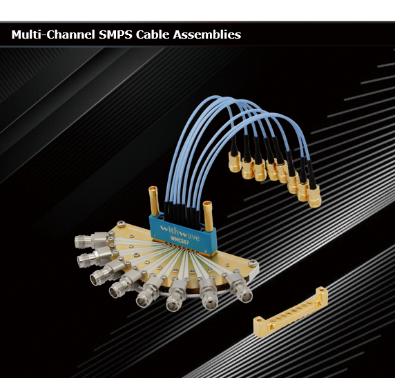 Multi-Channel SMPS Cable Assemblies - With-wave
